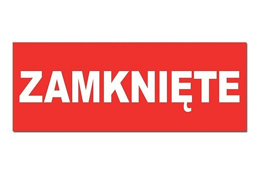 zamkniete